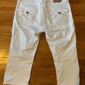 White Vigoss Crop Jeans 5/6